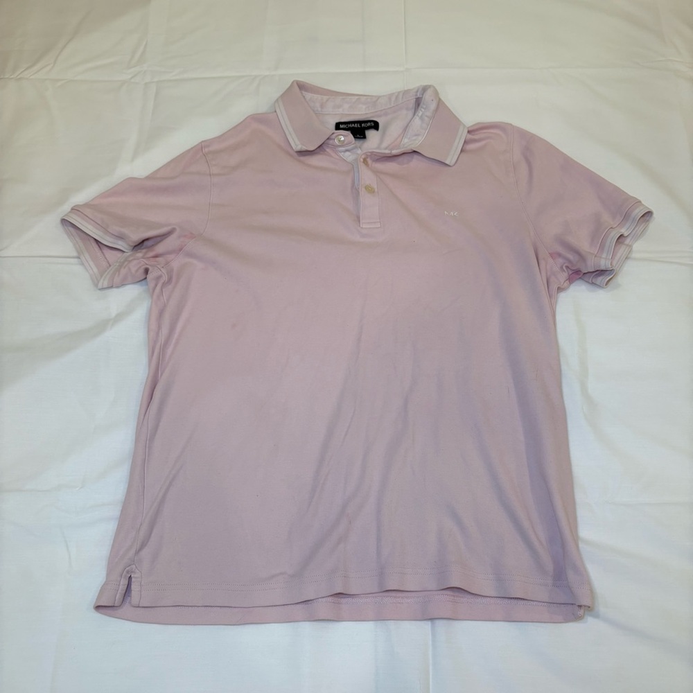 Michael Kors Light Pink Polo Shirt
